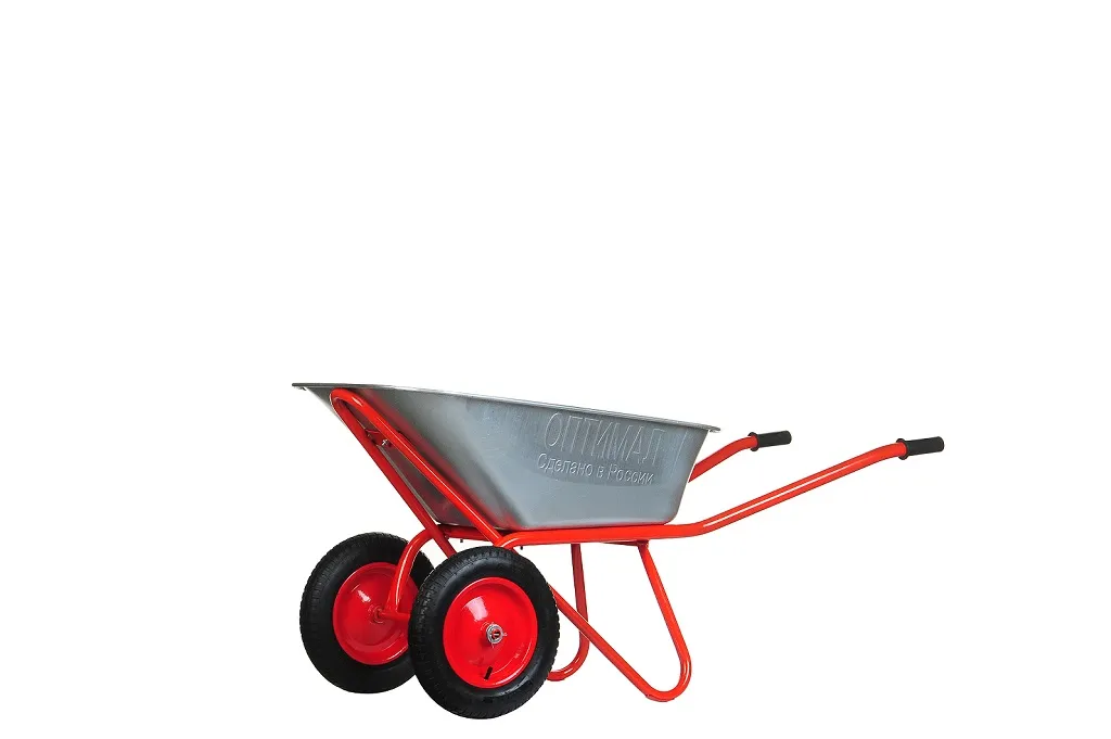 Тачка садово-строительная (двухколесная) 380х640х1130 