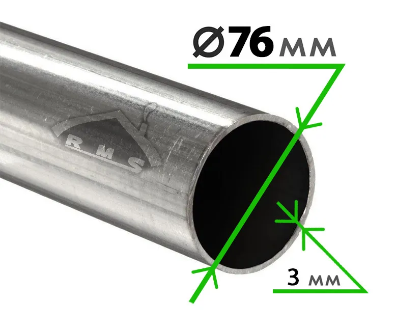 Труба электросварная 76х3 мм