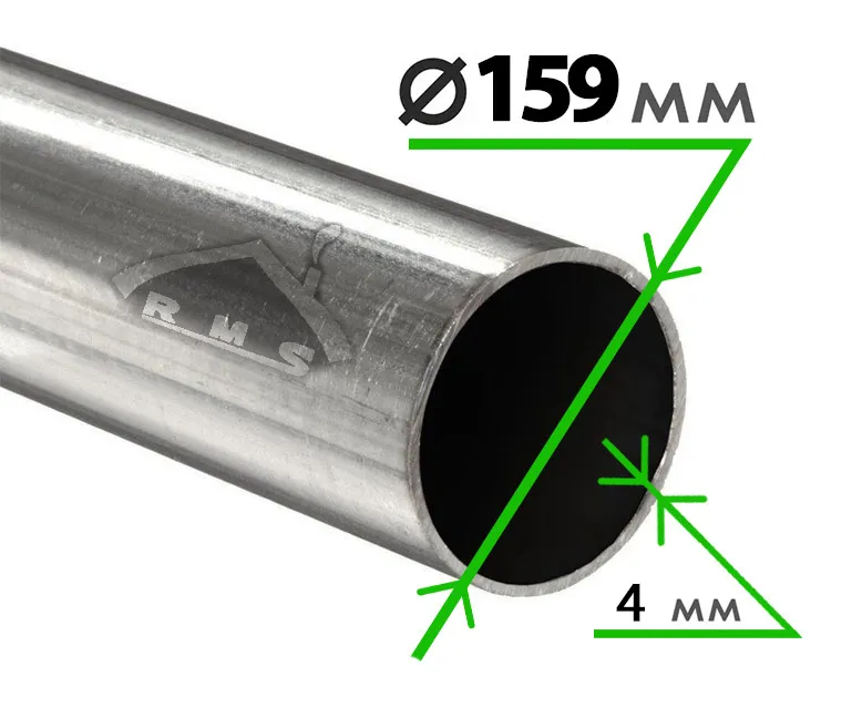 Труба электросварная 159х4 мм