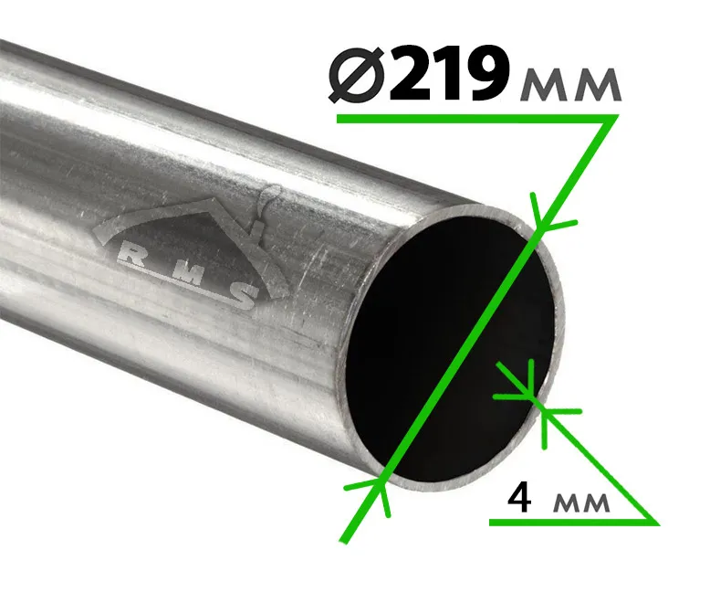 Труба электросварная 219х4 мм