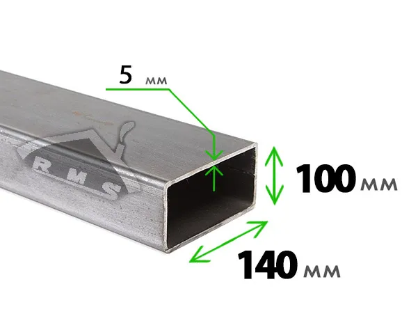 Труба профильная 140х100х5 мм
