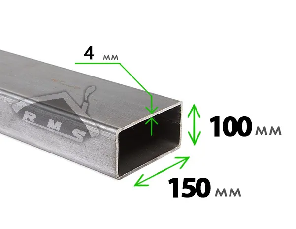 Труба профильная 150х100х4 мм