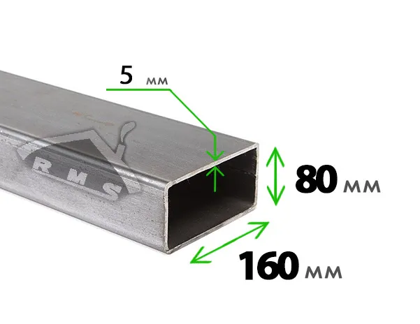 Труба профильная 160х80х5 мм