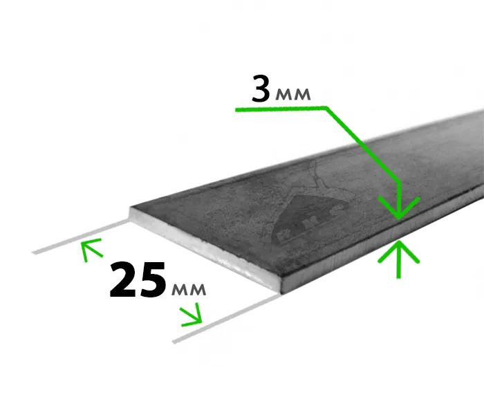 Полоса 25х3 мм