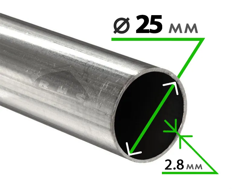 Труба электросварная 25х2,8 мм
