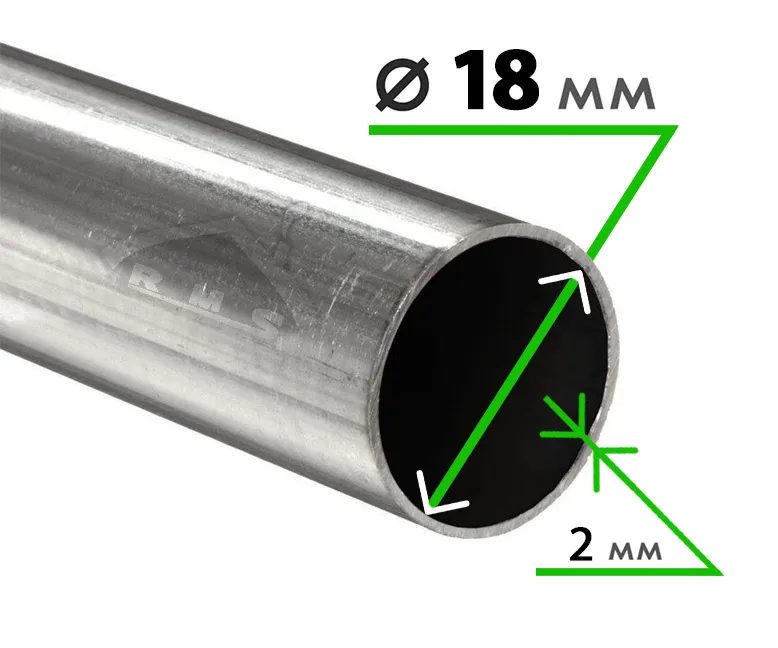 Труба электросварная 18х2 мм