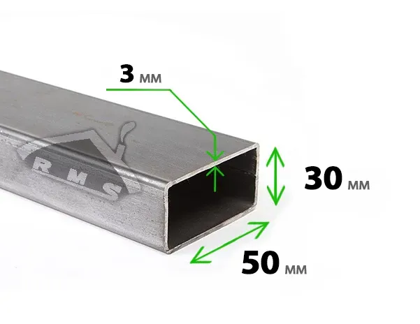 Труба профильная 50х30х3 мм