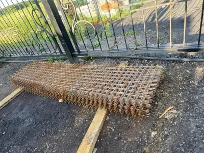 Сетка сварная 50х50х5 мм в картах 2х0.5 м купить в Москве