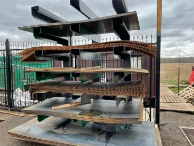 Просечно вытяжной лист 1000х2500х3 мм купить в Москве